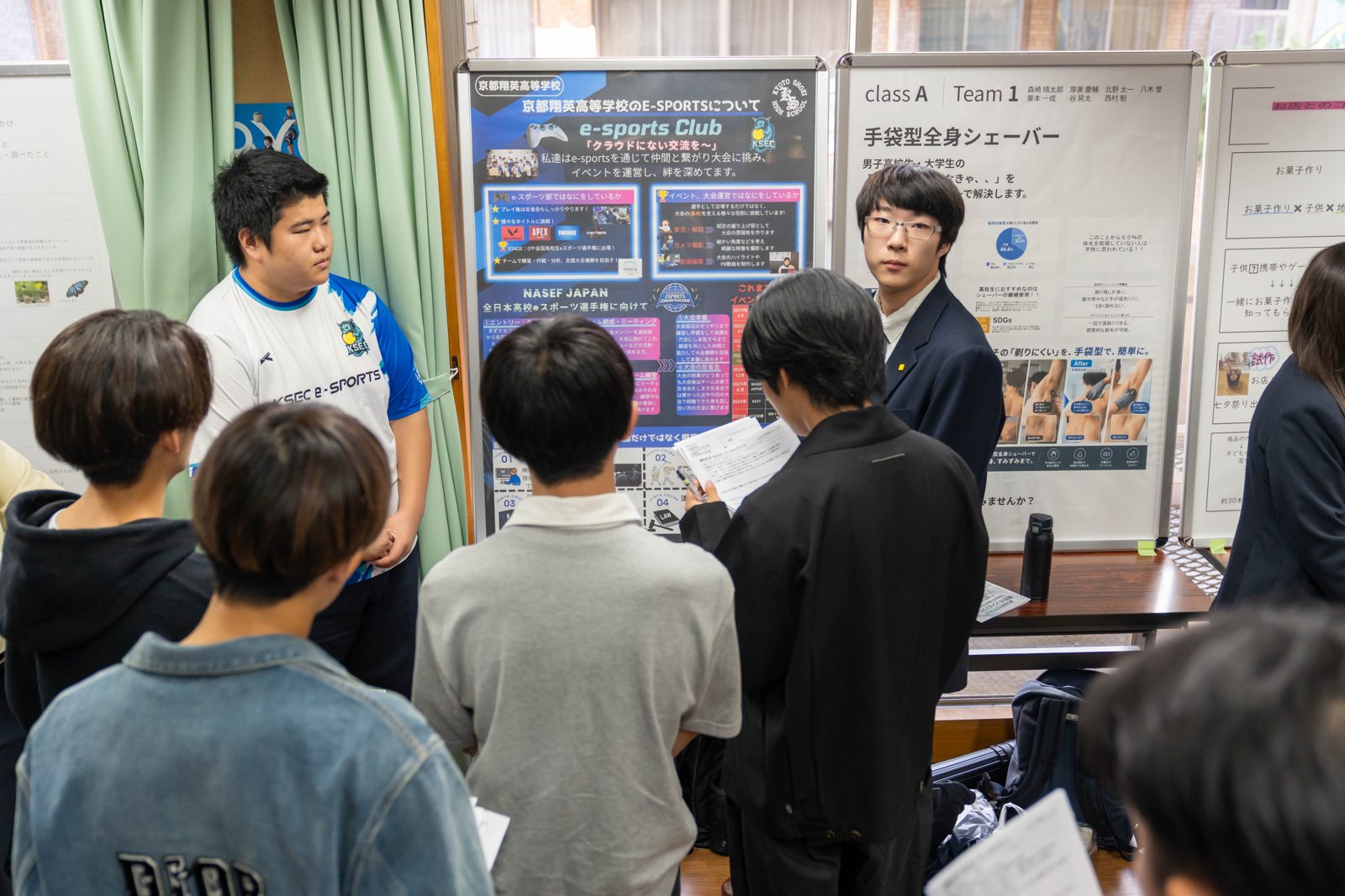 KYOTO私学 探究セッション2026 ポスターセッションの様子